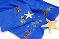 Детский набор полотенец Maison Dor KIDS TOWEL голубой