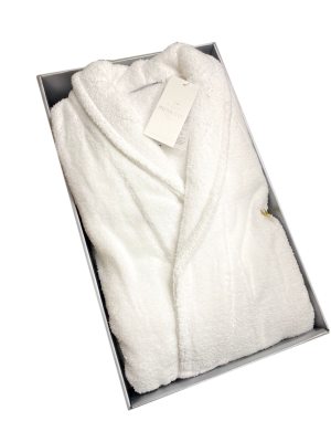 Махровый халат "VALENTIN" с вышивкой