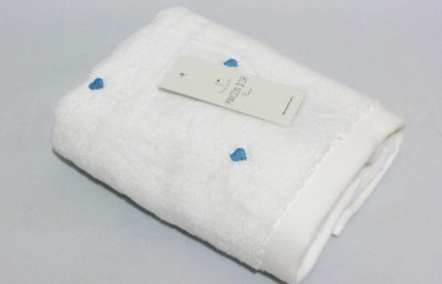 Махровое полотенце Maison Dor LOVE MICRO 50*100 голубой