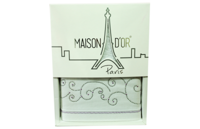 Махровое полотенце ДАЛИИ со стразами Maison D`or Paris