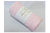Махровая простынь на резинке Duz с наволочкой розовая 